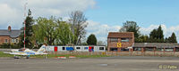  - Main apron and Club buildings at EGCJ - by Clive Pattle