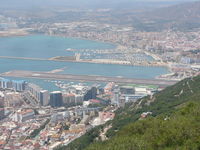  - Gibraltar runway - by Christian Maurer