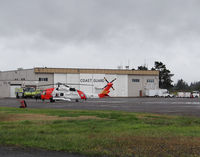  - USCG hangar at Astoria airport OR - by Jack Poelstra