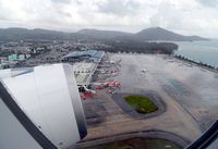  - leave Phuket by heavy rain showers to Bangkok
with HS-THD  - by Gerhard Ruehl