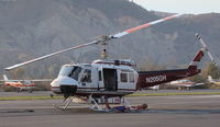  - N205GH, 1965 Bell UH-1H IROQUOIS, Lycoming T53L-703 Turboshaft, Restricted class, at the Thomas Fire Base - by Doug Robertson