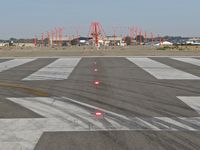  - Approach lights for RWY 10R. - by Gerald Howard