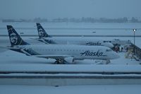  - Early morning loading in the snow. - by Gerald Howard