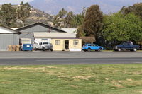  - Temporary Pre-Fab SZP Airport Office-The Jail, while wood framed old airport office is being rehabilitated just behind it. - by Doug Robertson