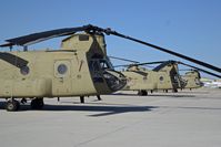  - CH-47Fs from B Co. 1-124 GSAB visiting from Washington. - by Gerald Howard