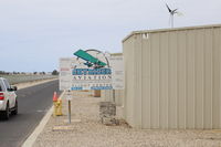 - Camarillo's Airport Ultralight Aircraft area. Hangars and separate windsock, (out of the photo to the right). Tower comm required-all aircraft movements.  - by Doug Robertson