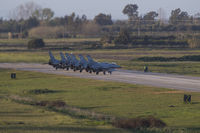  - Hellenic Air Force F-16's on the makeshift ''Last Chance'' during Exercise Iniochos 2018. - by Roberto Cassar