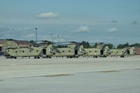  - CH-47Fs from the Washington Army national Guard training from the Idaho ANG ramp. - by Gerald Howard
