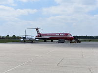  - 2 vintage TWA aircraft at the Kansas City Downtown Airport - by Daniel Metcalf