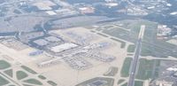  - Taken just before 11AM on a Thursday. Anyone see an empty gate? Taken from 3,000 feet on an Angel Flight from KCCO to KJQF - by Jim Monroe