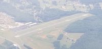  @ Gastonia Municipal Airport - Taken from 5,000 feet on an Angel Flight from KCCO to KJQF. - by Jim Monroe