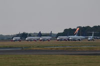  - Former Saudi 170s grace North Side
from left to righ are
124,142, 155, 152, 119 - by AirbusA320