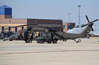  - UH-60A on display at Idaho ANG ramp. - by Gerald Howard