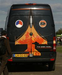  - Logistic support vehicle F16 demo team, Chateaudun Air Base 279 (LFOC) - by Yves-Q
