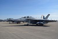  - Parked on the north GA ramp.  VAQ-139 “Cougars”  NAS Whidbey Island, WA. - by Gerald Howard