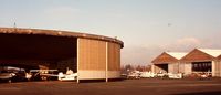  - View on one of two unique circular hangars '90 - by j.van mierlo