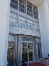  - main entry to the Houston Municipal Airport terminal building - restored and maintained by volunteers and staff of the 1940 Air Terminal Museum - by Ingo Warnecke