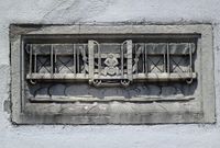  - details of the relief ornaments on the Houston Municipal Airport terminal building - restored and maintained by volunteers and staff of the 1940 Air Terminal Museum - by Ingo Warnecke