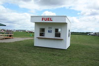  - AirVenture 2018, Basler Fuel Payment Booth, on the South 80 parking area.  $4.89/gallon for 100LL AvGas - by Timothy Aanerud