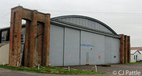  - One of the WWII hangars at Old Sarum - by Clive Pattle