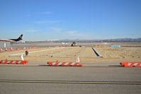  - Construction for moving two GA hangars. - by Gerald Howard