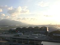  - Sun Set view of Terminal 1, Hong Kong International Airport - by Cheung Lap Ming