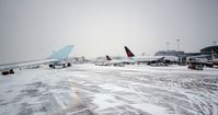 - Toronto Pearson International Airport, winter activities. - by miro susta