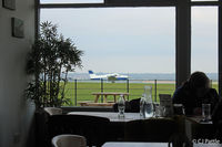  - Nice cafe with full views of the airfield activities - by Clive Pattle