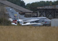  - Film company, Shoot Aviation at White Waltham have amongst other aircraft, Tornado GR.1 ZA355 and Piper Navajo G-BLFZ at present painted with spurious marks N247CK. - by moxy