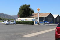  - Santa Paula SHELL 100LL Self-Serve Fuel Dock, two pumps, no price change - by Doug Robertson