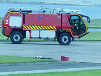  - Fire 2 at Kirkwall airport, Orkney islands - by Pete Hughes