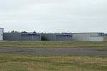  - 3 smaller eastern hangars at Strausberg airfield - by Ingo Warnecke