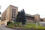  - landside view of buidings / hangars on the eastern wing of the former Tempelhof airport - by Ingo Warnecke