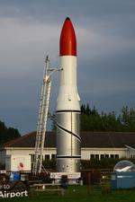  - Black Arrow R3 Rocket replica at Sandown - by Chris Hall