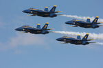  - Blue Angels at Airventure 2017 - by Mark Pasqualino