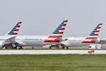  - N806AA, N825AA N813AN at Chicago, O'Hare KORD - by Mark Kalfas