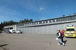  - hangars at Plasy airfield during 2025 Plasy den ve vzduchu airshow - by Ingo Warnecke