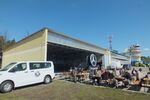  - hangars at Plasy airfield during 2025 Plasy den ve vzduchu airshow - by Ingo Warnecke